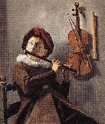 Judith leyster, Young Flute Player